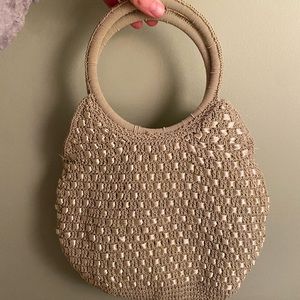 Light green vintage purse